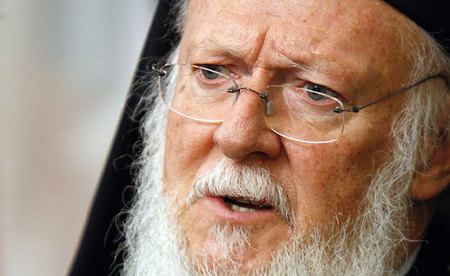 Ökumenischer Patriarch Bartholomaios / UN Photo / Mark Garten Ökumenischer Patriarch Bartholomaios