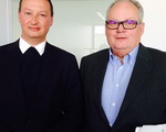 Paul Wuthe / Kathpress Bischofskonferenz-Generalsekretär Peter Schipka und Flüchtlingskoordinator Christian Konrad